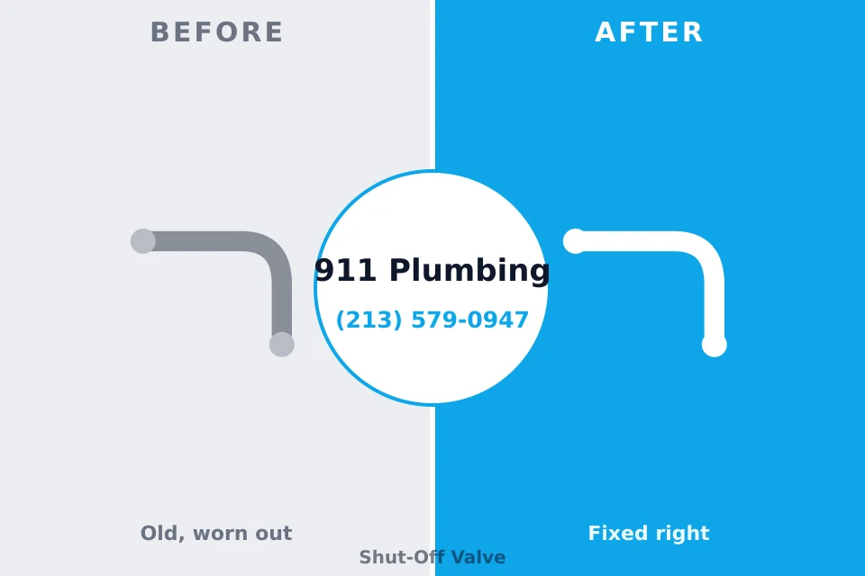 Before and after: plumbing company Wagon Wheel, AZ